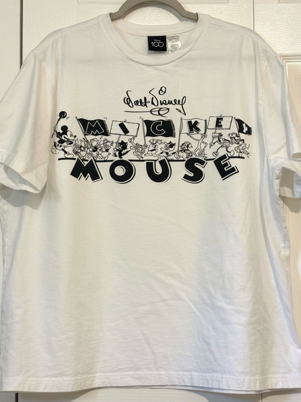 Disney 100 Mickey Mouse White Tee